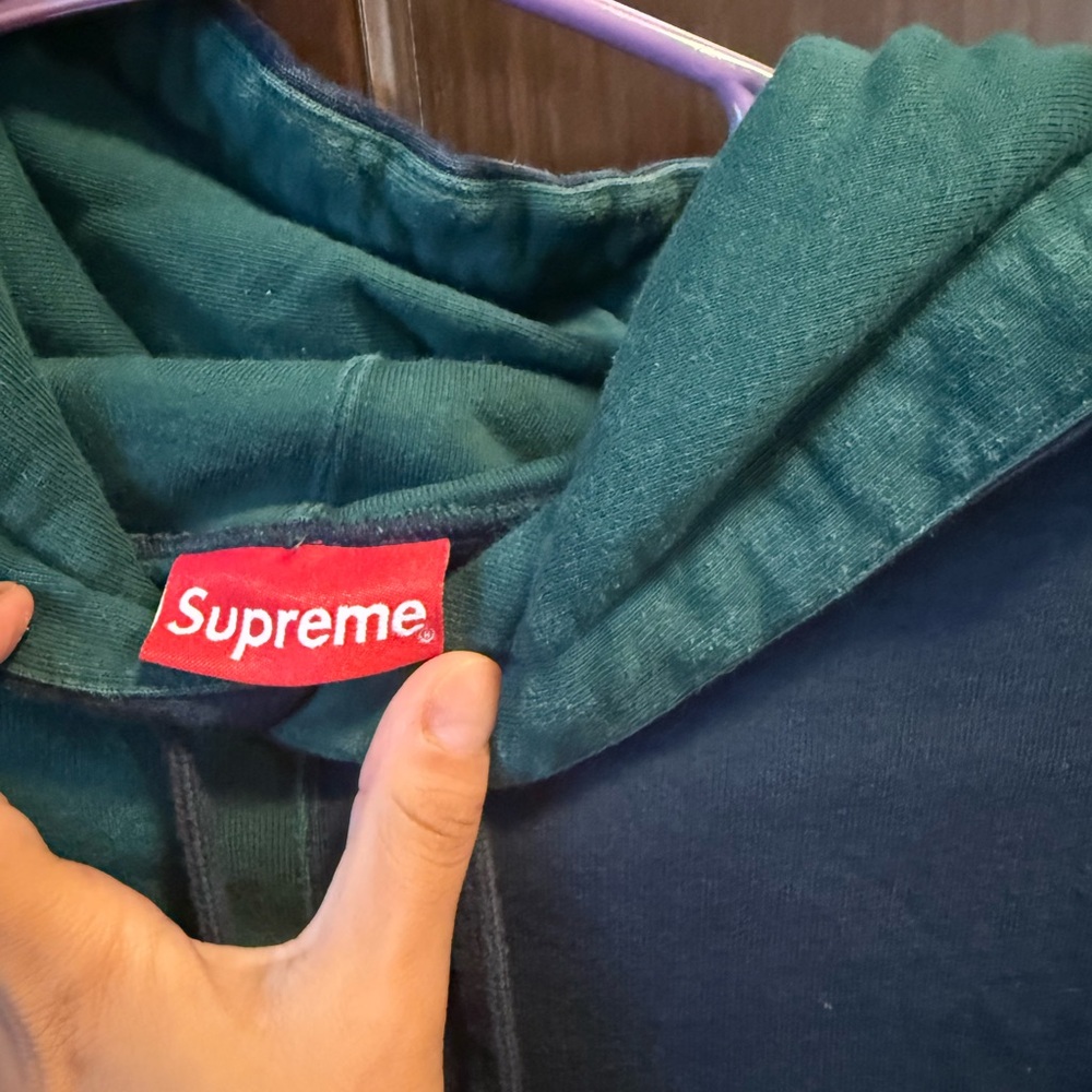 Supreme Hoodie, tucked away in storage